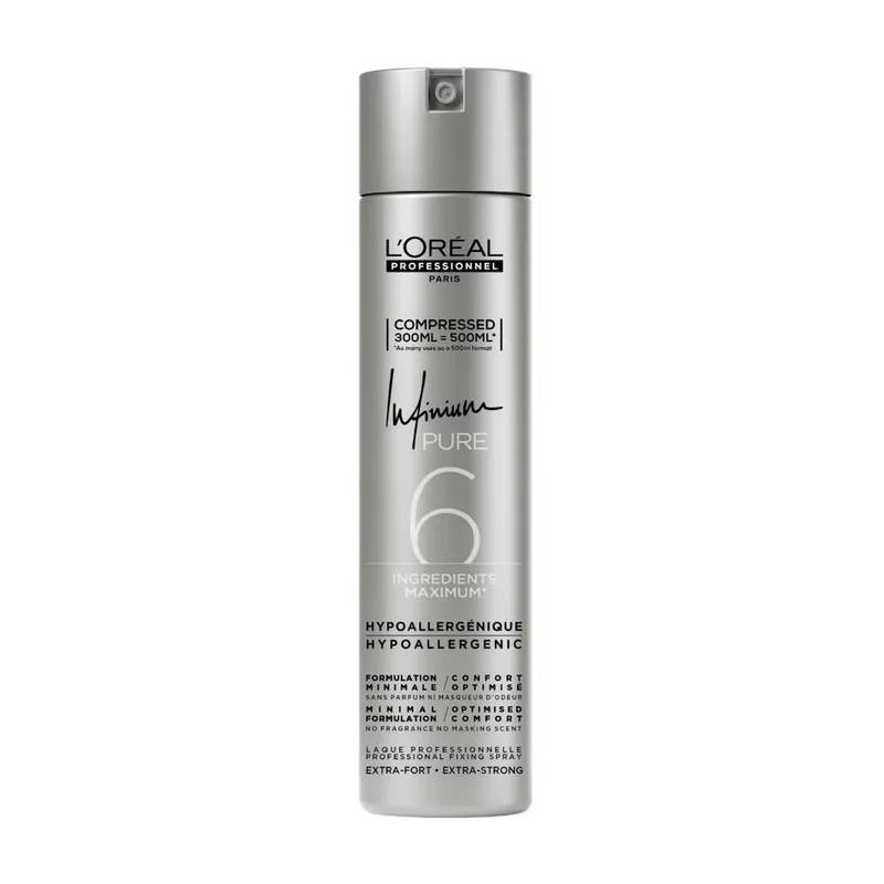 Infinium Pure Extra Strong Compressed Spray – L'Oréal Professionnel
